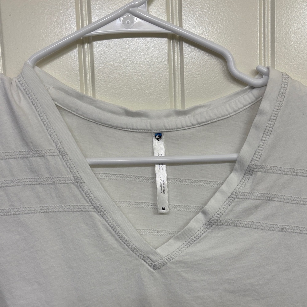 Kuhl Women's White V-Neck Top - Picture 3 of 9